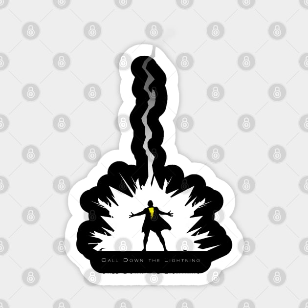 Call Down The Lightning Sticker by Archangel